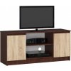 Stolík pod TV RTV 120 2D 1P wenge / sonoma