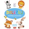 Dolepuj zvířátka / zvieratká - modrý sešit / modrý zošit