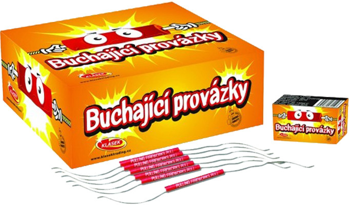 Búchacie provázky 12 ks