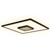 | Briloner 3848015 - LED stropné svietidlo TORO LED/18W/230V 42x42 cm čierne | 3848015
