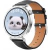 VSETKONAMOBIL 93487 LEATHER Kožený remienok pre Huawei Watch GT 5 41mm / GT 6 41mm čierny