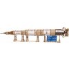 Ugears 3D drevené mechanické puzzle NASA, Saturn V UG70141