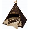 Golden Dog TeePee stan Golden dog 87 x 87 x 118 cm - L zlaté labky