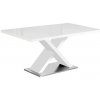 Tempo Kondela Jedálenský stôl, biela s vysokým leskom HG, 160x90 cm, FARNEL