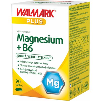 Walmark Magnesium + B6 90 tabliet od 5,7 € - Heureka.sk