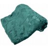Home Elements Mikroflanelová deka 220 GSM Tmavo zelená Jacquard 150x200