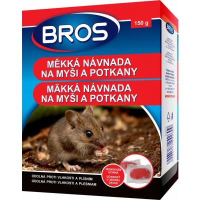 Bros Na myši a potkany mäkká návnada 150 g