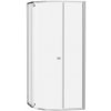 Ravak Pivot sprchovací kút 100x100 cm polkruhová hliníková lesklé/priehľadné sklo 376AAC00Z1