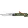 Zatvárací nôž Opinel 8 Inox khaki