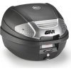 E300NT2B TECH kufr GIVI černý, čiré odrazky, nové zavírání (Monolock s plotnou), objem 30 ltr.