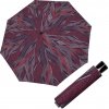 Doppler Mini Fiber WHISPER - dámsky skladací dáždnik vínová