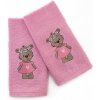 EVENIT Detské uteráky LILI 63 ružové ružová Bavlna 30x50 cm