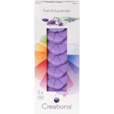 Bolsius Aromatic Creations Vosk French Lavender 8 ks