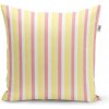 Sablio Vankúš Žlto-ružové pruhy 40x40