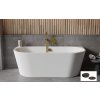 Besco VICA NEW voľne stojaca akrylátová vaňa s napúšťaním cez prepad / prístenná 160 x 80 cm, #WAS-160VNCN