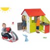Smoby set domček Pretty Nature s letnou kuchynkou a trenažér V8 Driver elektronický 810702-40