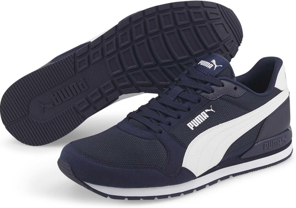 Puma Pánske topánky ST Runner v3 Mesh modrá/biela