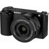 Sony Alpha ZV-E10L digitálny fotoaparát bez zrkadla 24 Mpx 4K s objektívom 16-50 mm APS-C