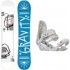 Gravity Mist 23/24 dámský snowboard + Gravity G2 Lady white vázání + sleva 500,- na příslušenství - 146 cm + L (EU 42,5-43)