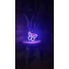 2Kids Toys LED NEON LIGHT lampička Motýlik