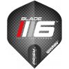 Winmau Winmau letky Blade 6 Prism Alpha Black & Red