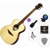 LAG Tramontane T70A SET 2 Natural Satin Akustická gitara Jumbo