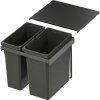 VS ENVI Flex Pro Systém na třídění odpadu KŠ 500 mm, 1×28/1×21 l, lávová