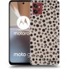 Picasee silikónový prehľadný obal pre Motorola Moto G32 - Dots