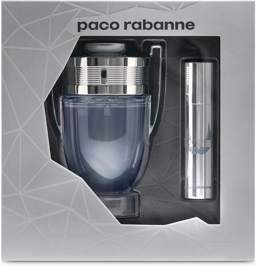 Paco Rabanne Invictus EDT 100 ml + EDT 10 ml darčeková sada