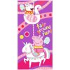 Halantex · Bavlnená plážová osuška Prasiatko Peppa na púti - 100% bavlna - 70 x 140 cm