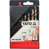 Yato Sada vrtáků na kov 10ks HSS-COBALT 1-10mm YT-41603