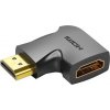Adaptér 90 ° HDMI Male to Female Vention AIOB0-2, 4K 60Hz, 2pcs