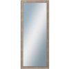 DANTIK - Zrkadlo v rámu, rozmer s rámom 50x120 cm z lišty TOOTH malá strieborná (3162)