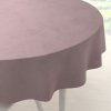 Biante Veľký zamatový okrúhly obrus Velvet Premium SVP-002 Staroružový Ø 250 cm