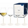 Villeroy & Boch - poháre na biele víno 125 ml, set 4 ks - Manufacture Rock Blanc