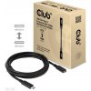 Club3D USB-C predlžovací kábel, 5Gbps, 60W(20V/3A), 4K60Hz (M/F), 1m