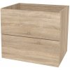 Mereo Ponte, kúpeľňová skrinka 61 cm, Multidecor, Dub Bardolino, MER-CN290SDBAR