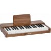 VEVOR Detské drevené piano s 37 klávesmi a nastaviteľnou hlasitosťou, orechové