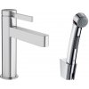 Hansgrohe Finoris 110 umývadlová batéria s bidetovou sprškou,výpusťou Push Open Chróm HG 76210000