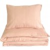 DADKA VRACOV Obliečky mušelín do postieľky Ružové 100x135, 45x60 cm
