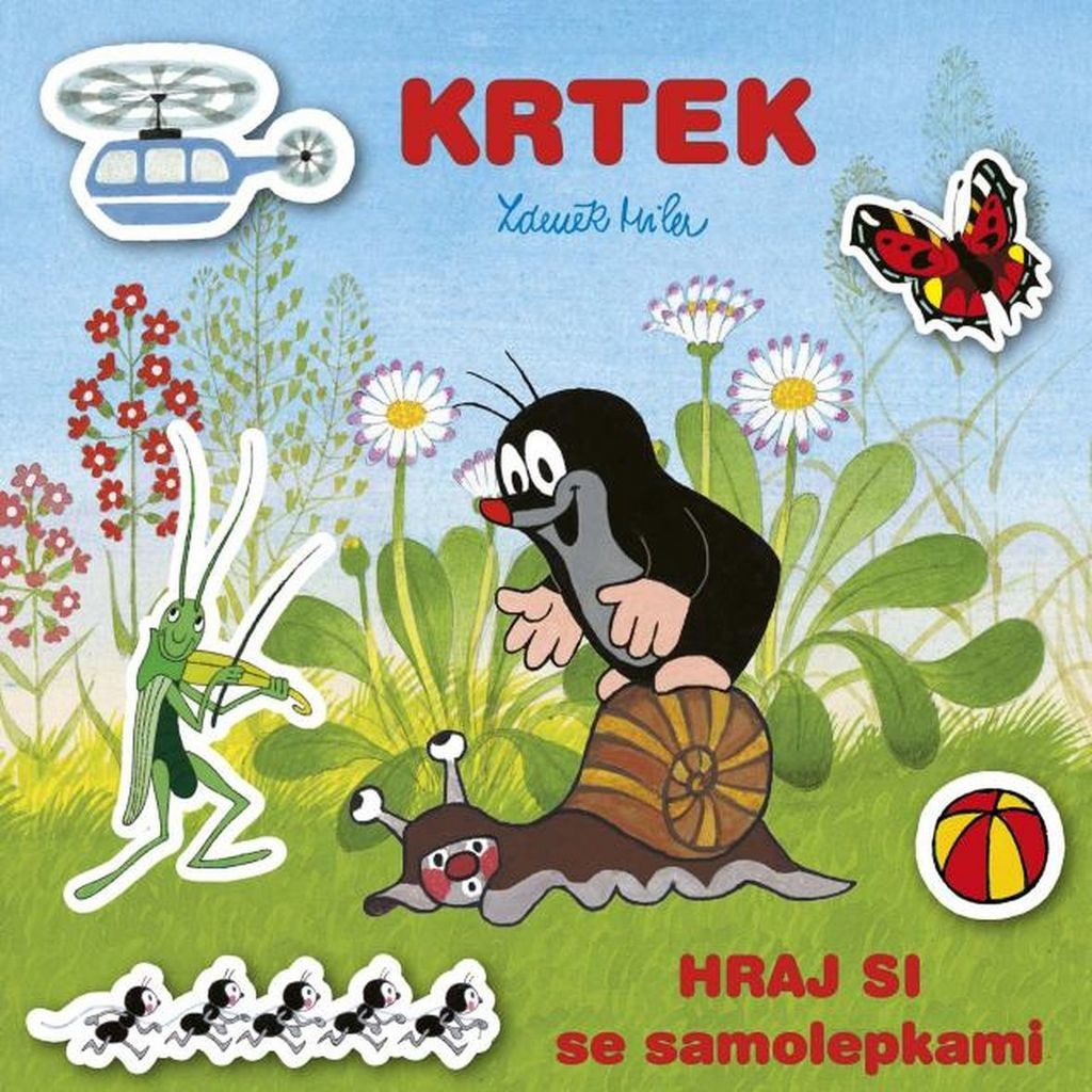 Krtek - Hraj si se samolepkami - Zdeněk Miler