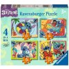RAVENSBURGER Lilo a Stitch 4v1 12 16 20 24 dielov