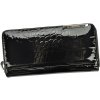 Gregorio BC-111 čierna dámska kožená peňaženka 19 x 9,5 x 3 cm
