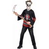Amscan Detský kostým - Krvavý hokejista Veľkosť - deti: XXL: 174 cm