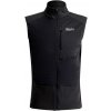 Pánska športová vesta Swix, FOCUS WARM VEST M Čierna,Biela S