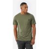 SIMOND Pánske tričko Merino krátky rukáv zo 100 % vlny merino kaki 2XL
