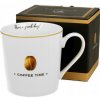 Hrnček Duo COFFEE TIME porcelánový 380 ml