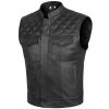 TXR Kožená vesta na motorku Sniper 3XL (Kožená vesta TXR Sniper prémiové kvality o síle 1,0-1,1 mm.)