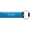 Kingston IronKey Keypad 200C 32GB modrá / Flash Disk / USB-C 3.2 Gen 1 - (USB-C 3.0) (IKKP200C/32GB)