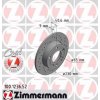 ZIMMERMANN Brzdový kotúč zadný 232*9 - 1J0615601N